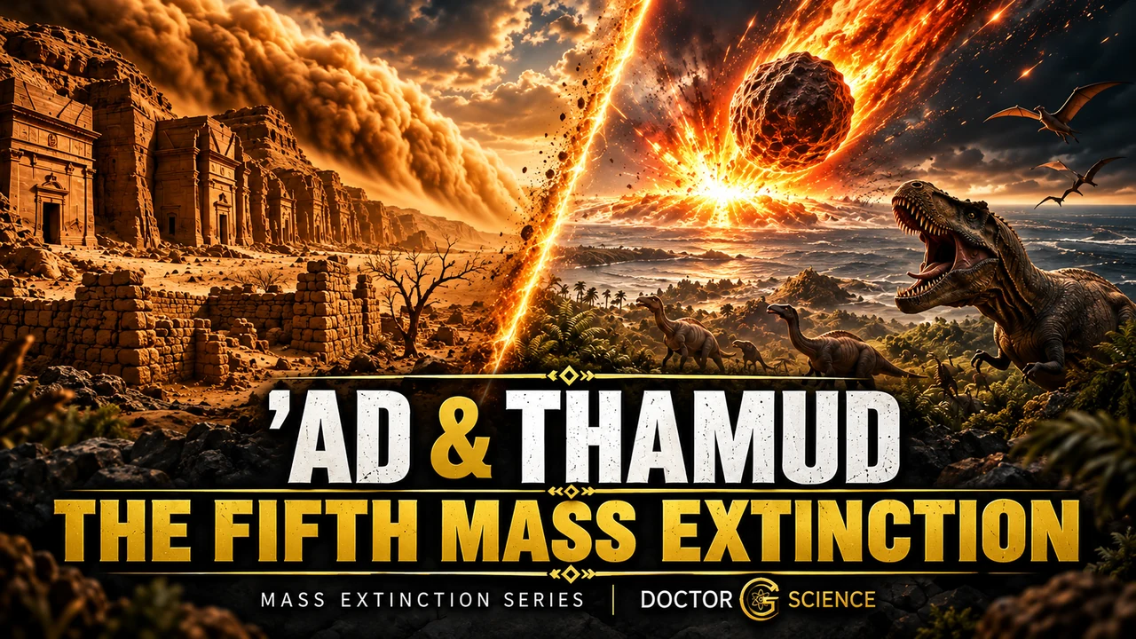 Horizontal thumbnail for 'Ad & Thamud: The Fifth Mass Extinction — Doctor G Science