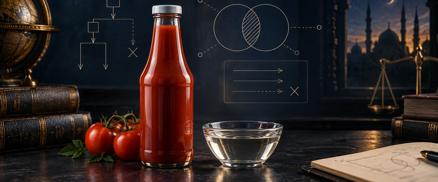 Ketchup, vinegar, and logic diagrams in a scholarly setting