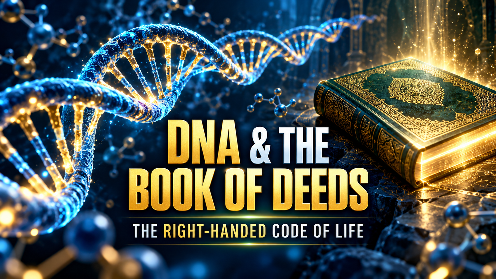 Thumbnail: DNA and the Book of Deeds — The Right-Handed Code of Life